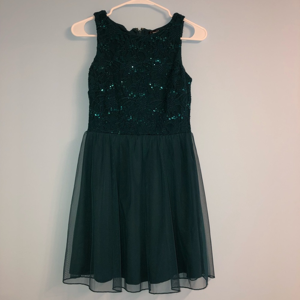 Green Sequin Dress